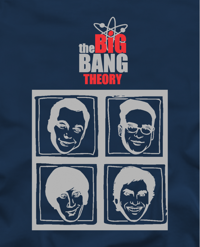  Marškinėliai The Big Bang Theory